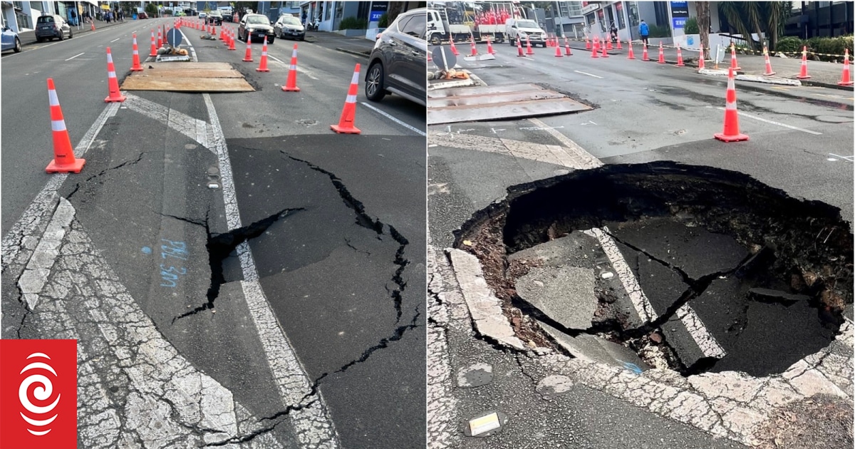  two hours later the hole thing had gone stormwater pipe in need of