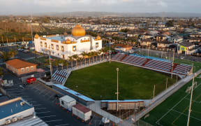 A new sports ground has been completed at the Takanini Gurdwara in South Auckland.