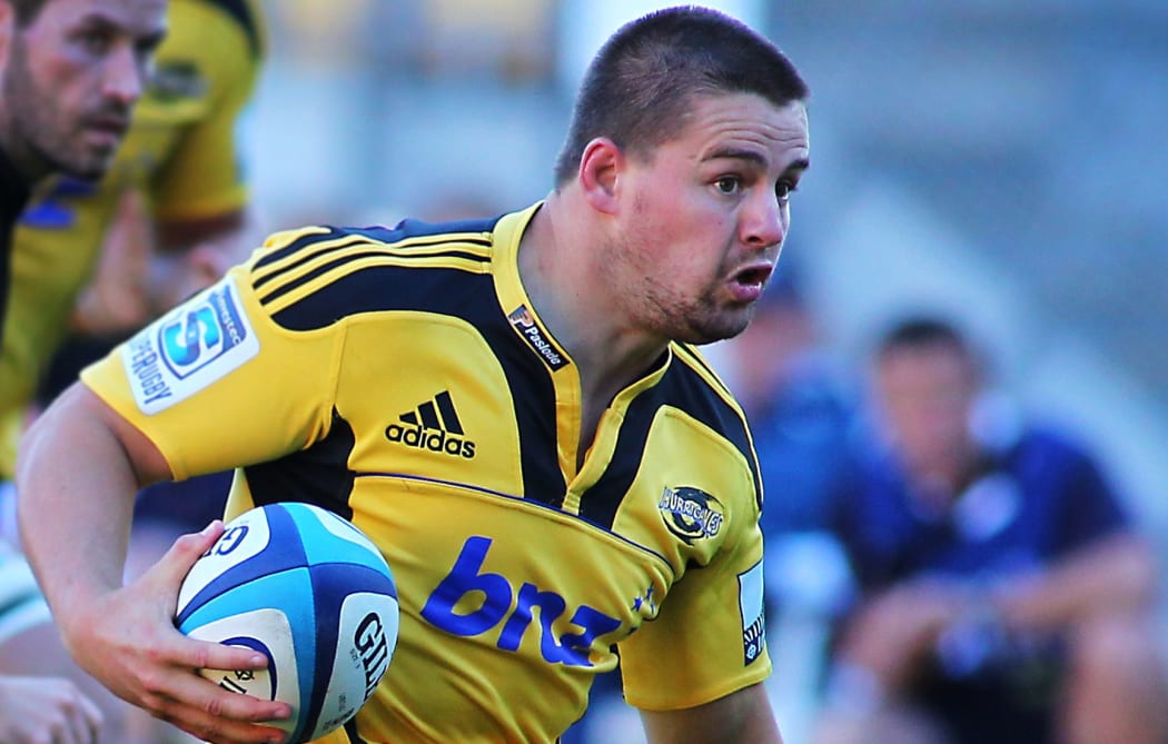 Dane Coles in action for the Hurricanes, 2012.