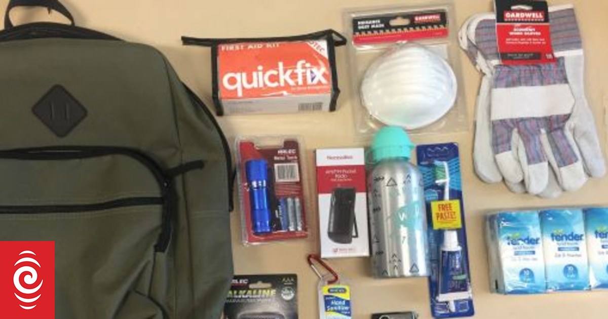 Build your own emergency kit RNZ