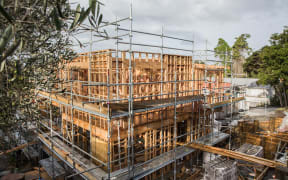 Building site in an East Auckland suburb