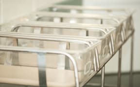 Neo-natal beds in a hospital