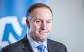 Prime Minister John Key speaks to media about the Panama Papers whistleblower on 7 May 2016.
