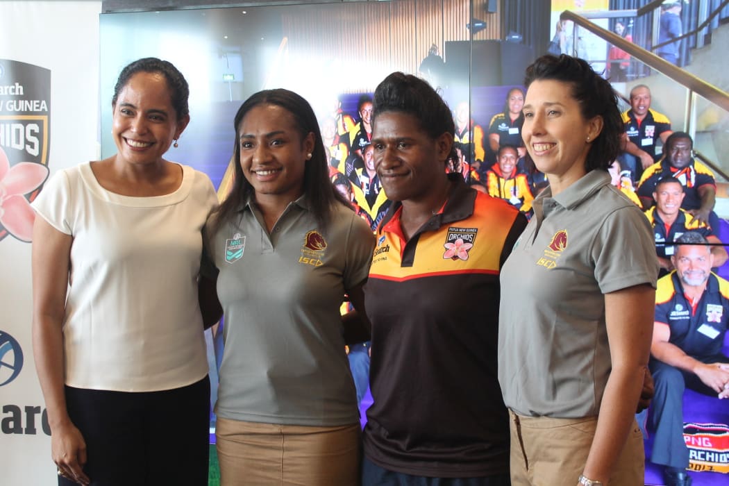 Sport: PNG links with Brisbane Broncos to promote women's rugby