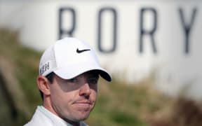 Rory McIlroy looking glum after failing to make the Irish Open cut, 2015.