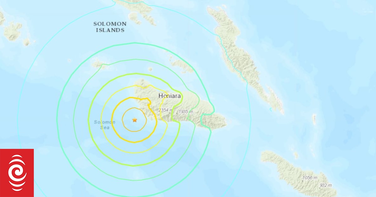 Les Îles Salomon frappées par le séisme M7