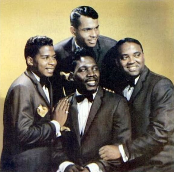 The Drifters, in 1964. The band formed in 1953.