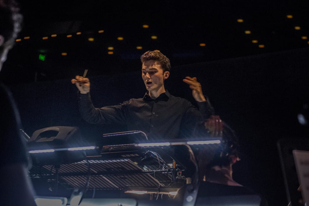21 year old music director, conductor, composer and pianist Zac Johns