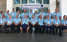 Foreign Ministers from the Pacific Island Forum