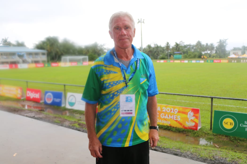 Solomon Islands men's football coach Wim Rijsbergen.