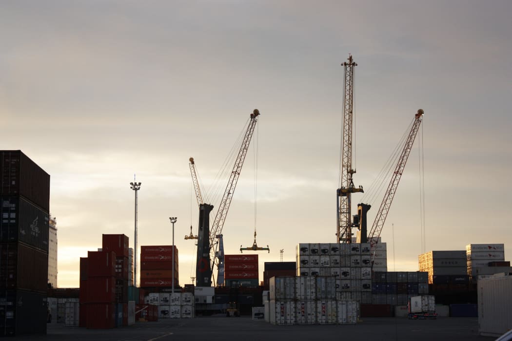 Napier port has seen an increase in imports and exports since the Hanmer Springs quake nearly three weeks ago forced Wellington's port to close.