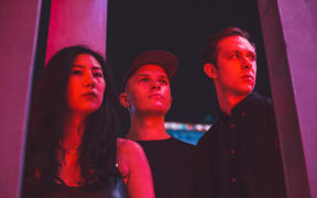 Wax Chattels (l-r Amanda Cheng, Tom Leggett, Peter Ruddell)