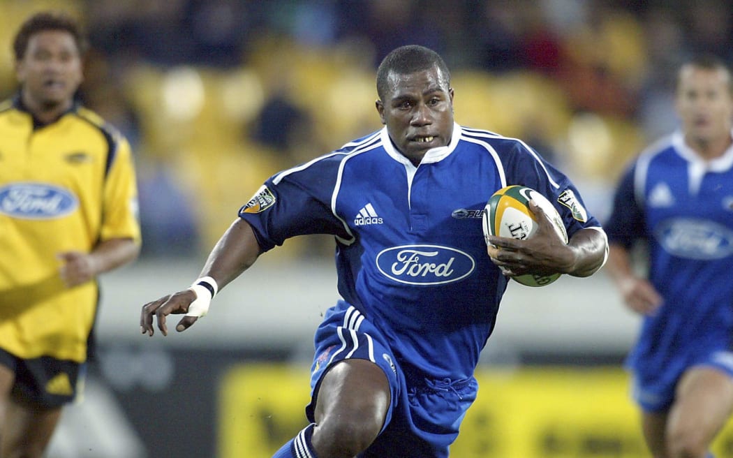 Rupeni Caucaunibuca was unstoppable during the Blues 2003 Super Rugby title winning season.
