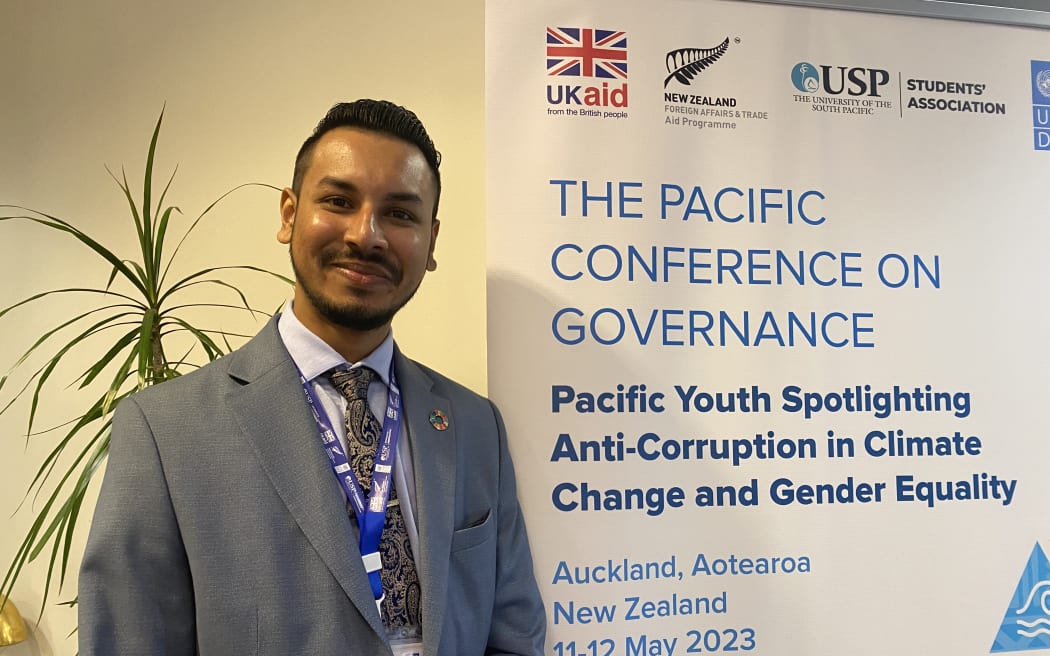 Deputy Secretary General for the University of the South Pacific Student Association Aneet Kumar.