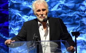Kenny Rogers accepts the Legacy Award onstage during the 2017 SESAC Nashville Music Awards in Nashville, Tennessee.