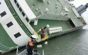 The overloaded ferry was travelling too fast on a turn.