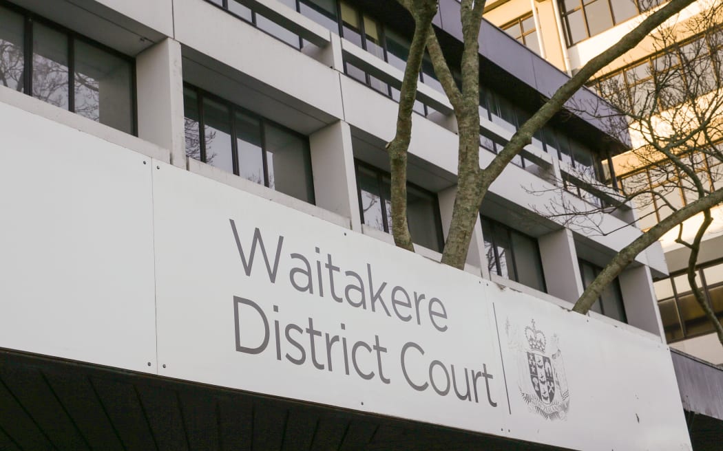 AUCKLAND, NEW ZEALAND - JUNE 20: WaitÄkere District Court is seen on June 20, 2020 in Auckland, New Zealand.  A 24-year-old man has been charged with murder after shooting a police officer in the Auckland suburb of Massey on Friday.  One officer was killed and another is still in hospital after a shooting during a traffic check.  The officer is the first to be killed in New Zealand in the line of duty since 2009.  (Photo by Dave Rowland/Getty Images)