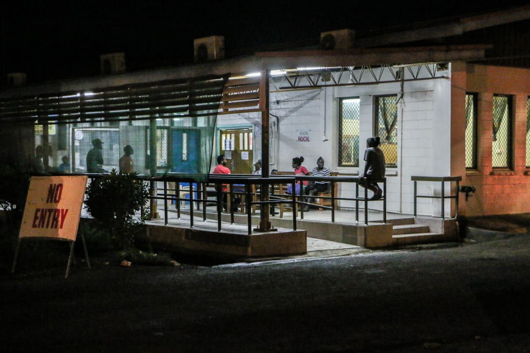 The outpatients area at the National Referral Hospital in Honiara, Solomon Islands.