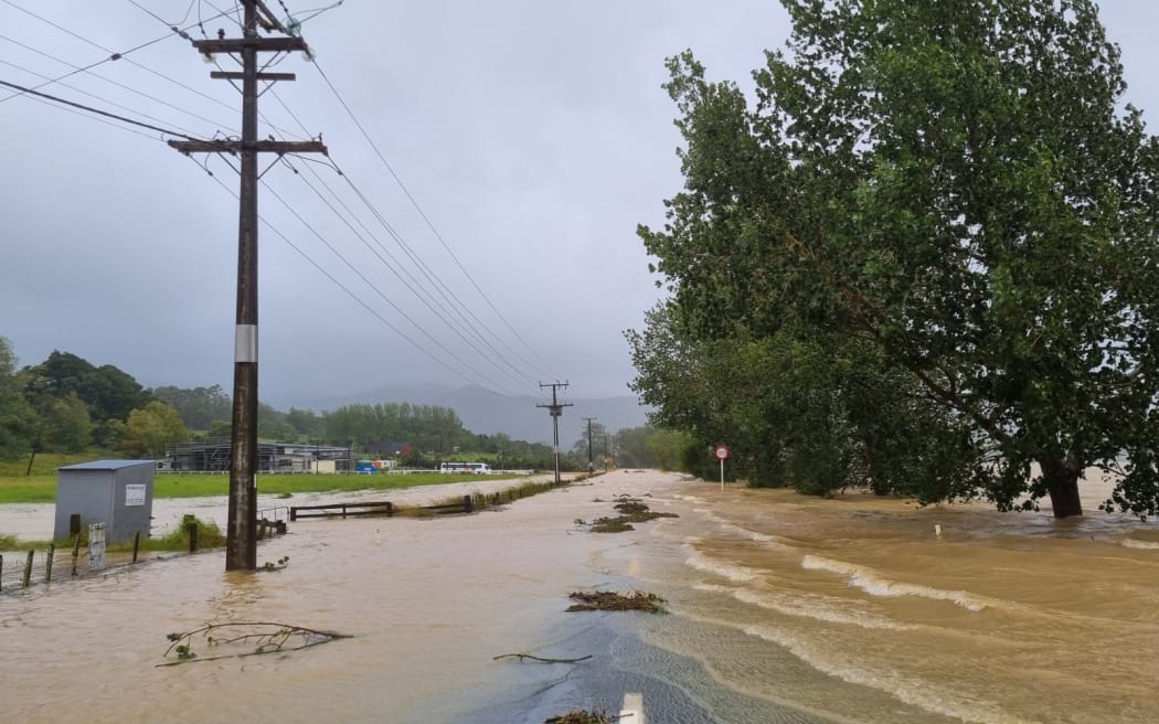 Flooding in Tangiteroria.