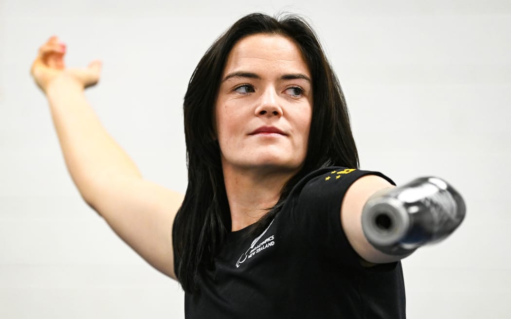 Javelin Paralympian Holly Robinson of Dunedin.