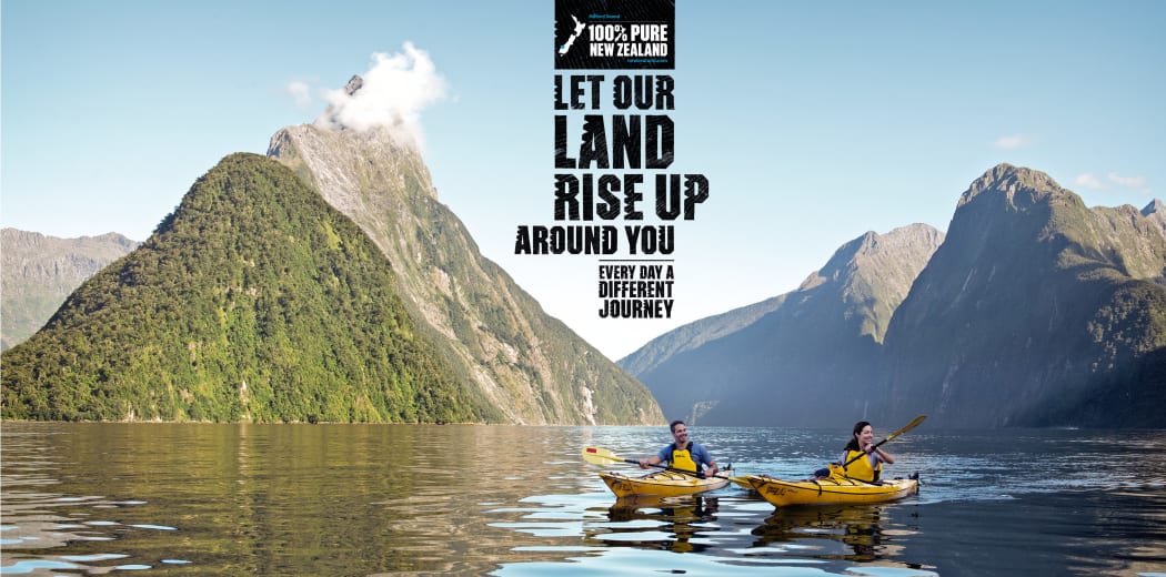 Tourism New Zealand's latest campaign images.