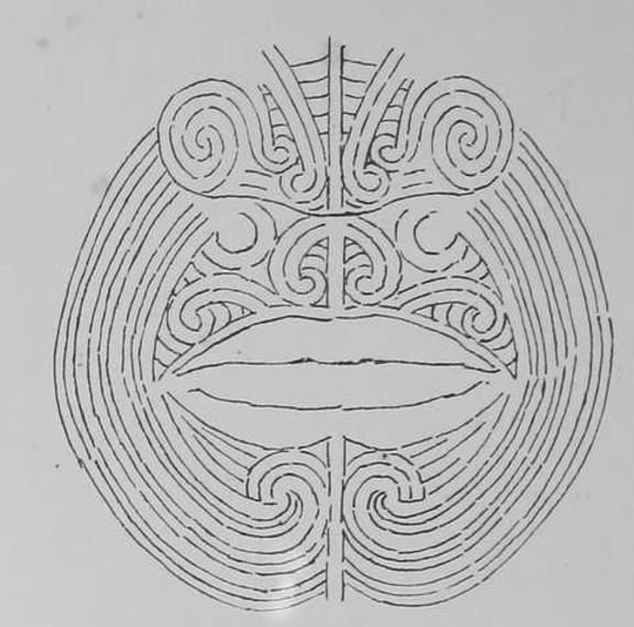 Sketches like these from Robley's book are still used by modern moko practitioners as references.