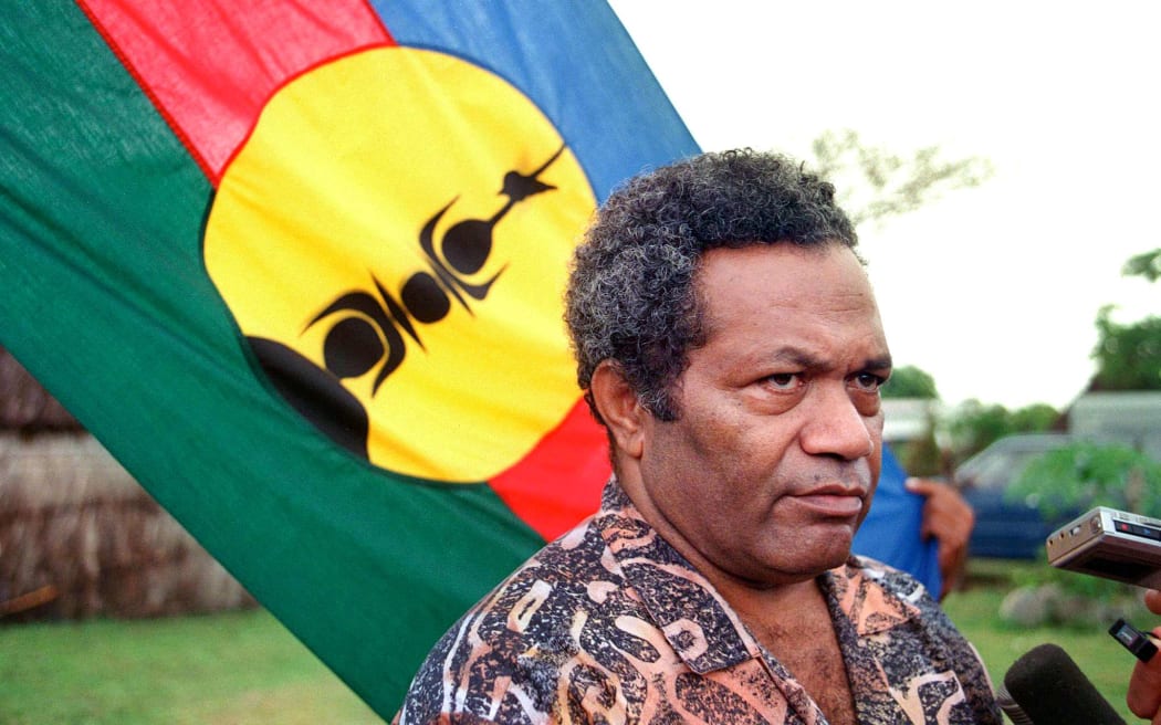 The Kanak independence leader Jean-Marie Tjibaou, who was killed on the New Caledonia island of Ouvea in 1989.