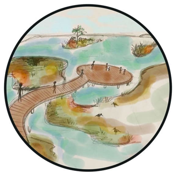 Christchurch red zone land design competition A Gallery from News RNZ