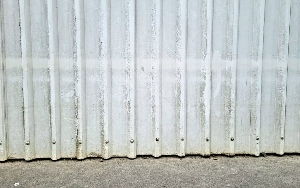 Floodwaters at Doug Nilsson's accommodation following Cyclone Gabrielle.