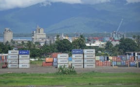 Port of Lae, Papua New Guinea's main industrial hub.