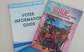 Fiji voting information pamphlets