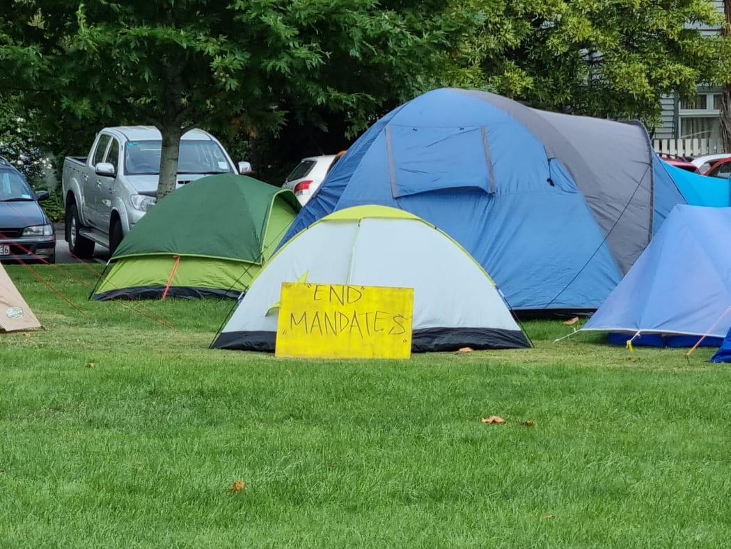 Christchurch Council Investigates Status Of Red Zone Land Being Used By Protesters Rnz News