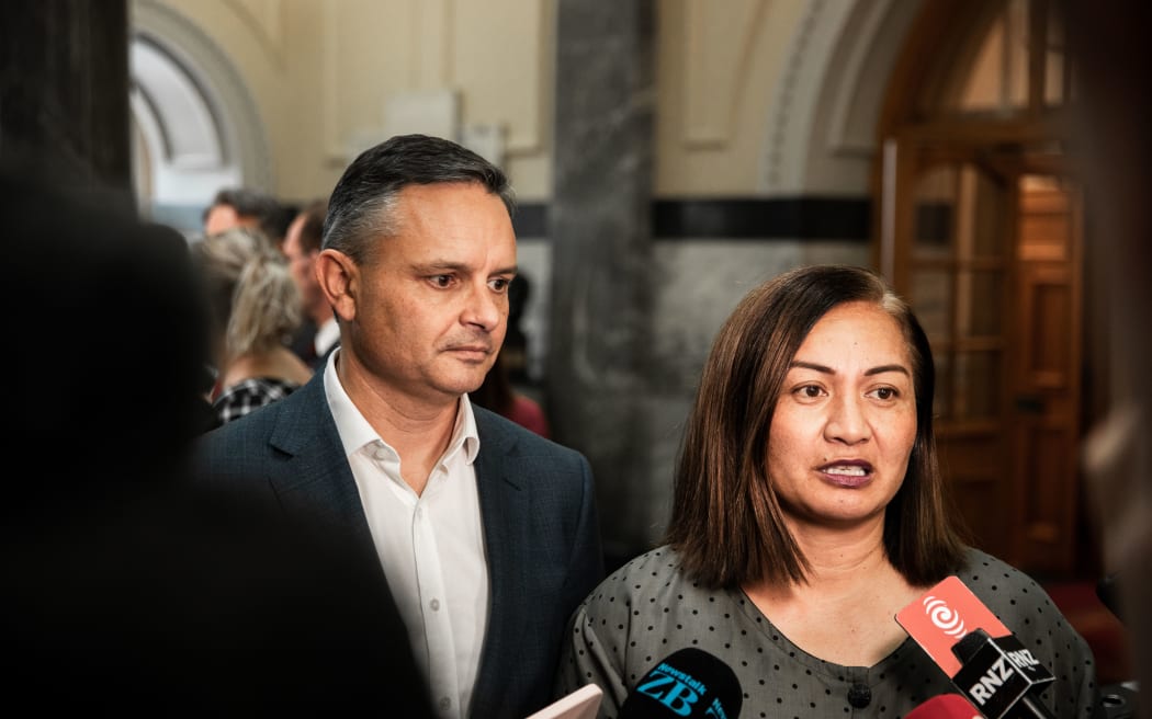 James Shaw & Marama Davidson