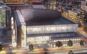 An artist's impression of the convention centre.