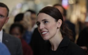 Labour Party leader Jacinda Ardern campaigning in Hamilton on 23 September, 2020.