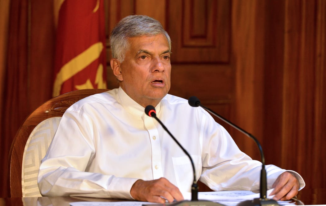 Sri Lankan Prime Minister Ranil Wickremesinghe