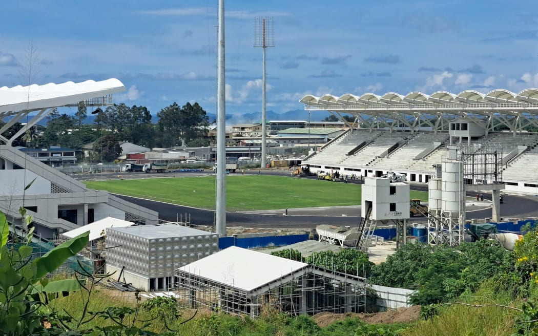 Pacific Games Stadium in Honiara