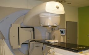 A LINAC machine, which delivers doses of radiation to people with cancer.