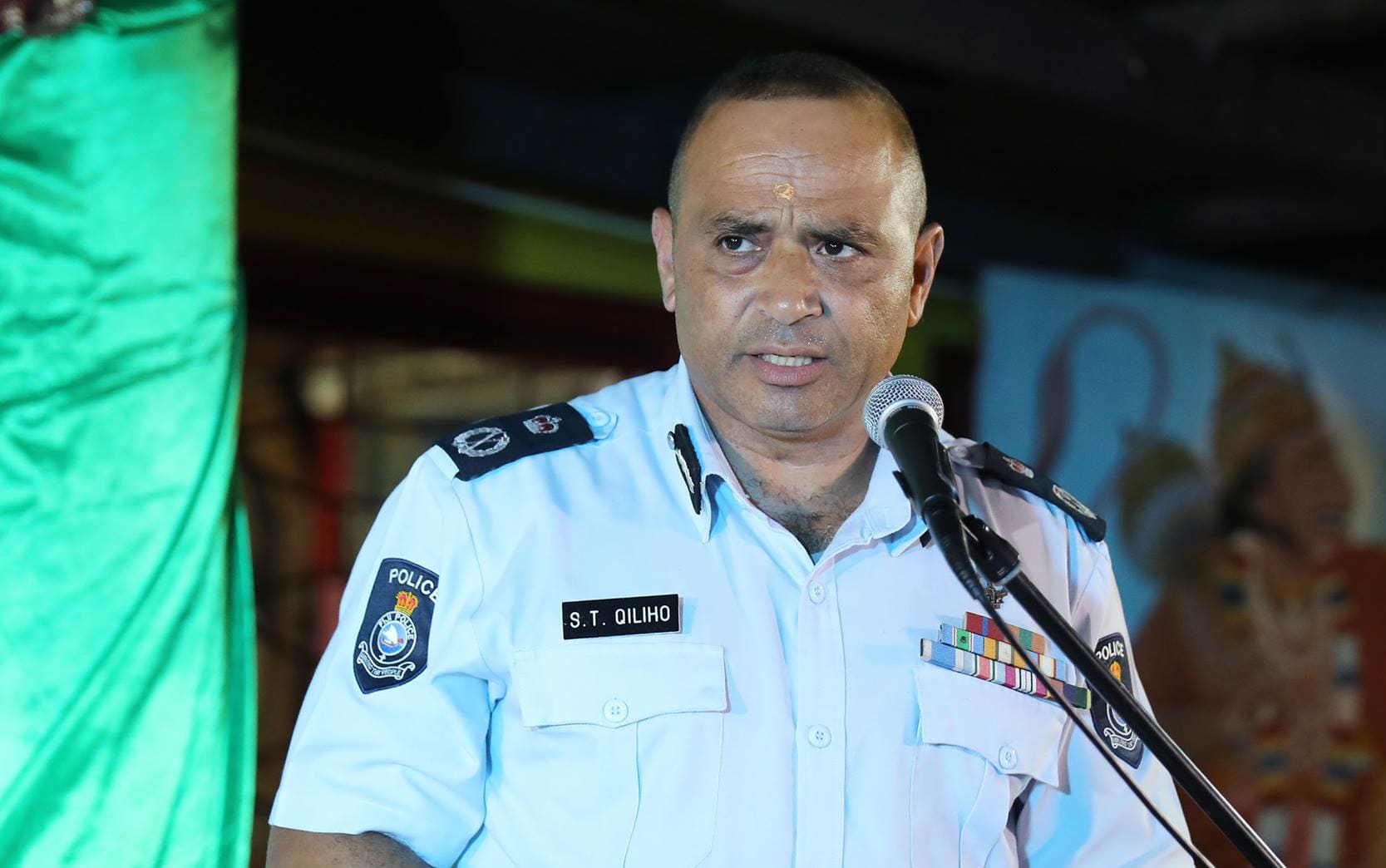 Fiji's Police Commissioner Brigadier General Sitiveni Qiliho