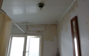 Mould in the bathroom.