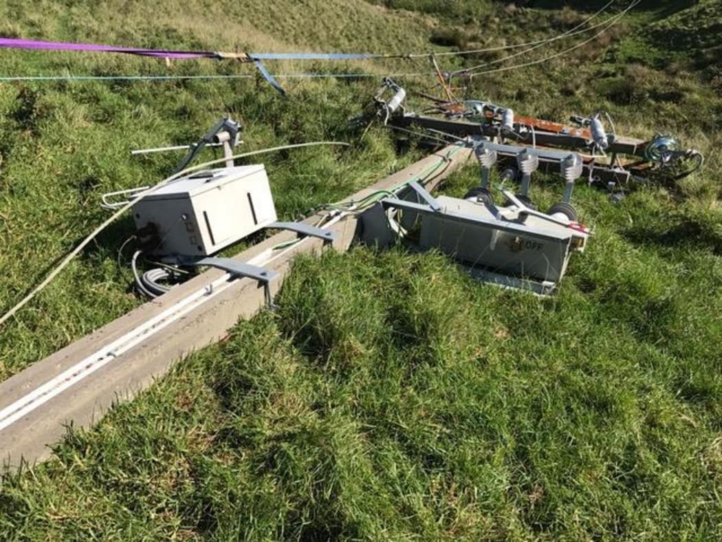 Horizon Networks said Cyclone Cook caused significant damage to power infrastructure in the Whakatāne and Opotiki districts.
