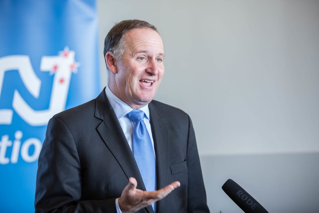 Prime Minister John Key speaks to media about the Panama Papers whistleblower on 7 May 2016.