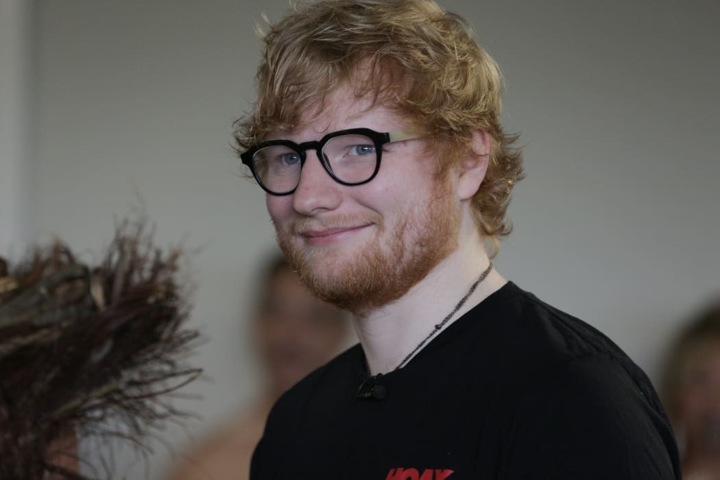 This is Sheeran's sixth trip to New Zealand.