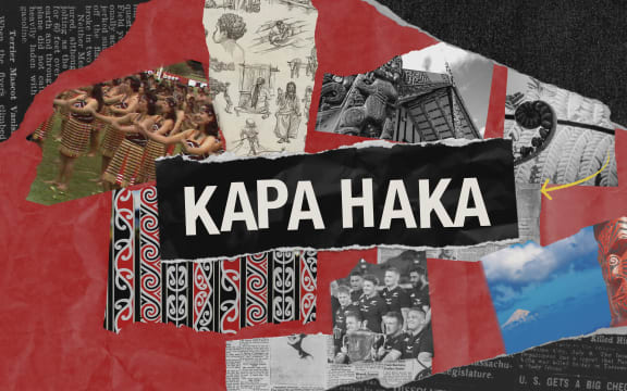 A title of "Kapa Haka", and images of Maori culture.