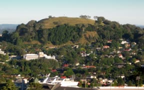 Mt Eden, as seen from One Tree Hill