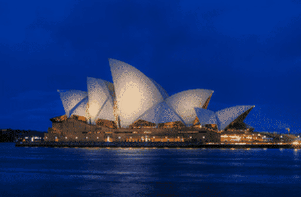 Turning the Sydney Opera House into a haunting image