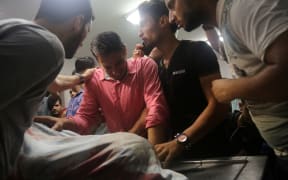 A Palestinian teenager killed in an Israeli air strike.