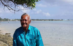 74-year-old Teaga Esekia, a chief from the Tuvalu island of Vaitupu.