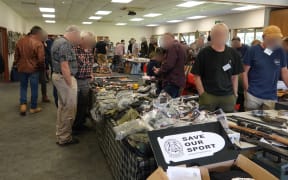 Northland gun enthusiasts gathered at the Barge Showgrounds.