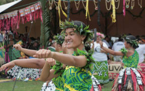 Pasifika dancers